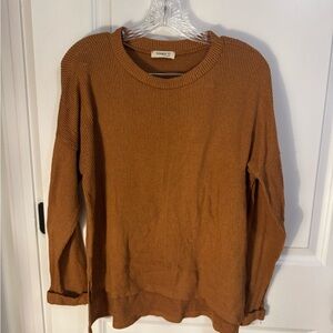 Orange-brown sweater